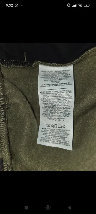 Chándal Jordan Camuflaje Verde