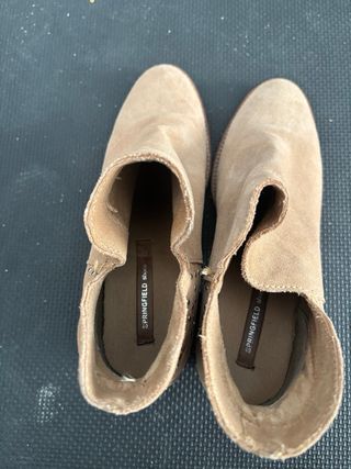 Botines de ante para mujer