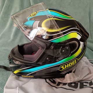Casco Moto Shoei NXR Negro/Azul