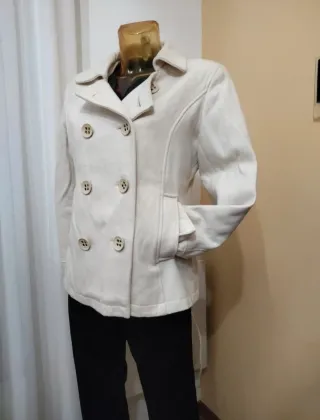 Abrigo El Corte Inglés Beige Mujer