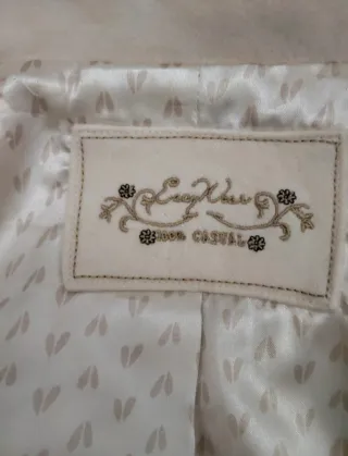 Abrigo El Corte Inglés Beige Mujer