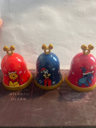 Campanelle Disney Natalizie Set 3 Pezzi