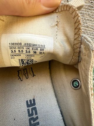 Zapatillas Converse Beige/Marrón