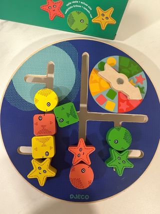 Juego Djeco Labyblue Formas y Colores