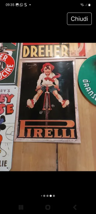 Targhe metalliche da collezione