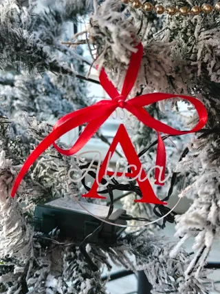 Adorno Navideño Personalizable