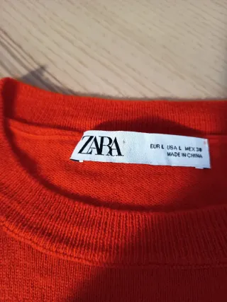 Jersey Zara Naranja