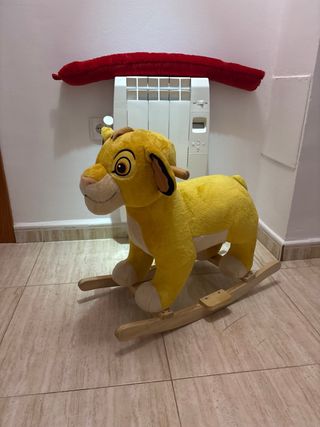 Balancín Rey León para bebé