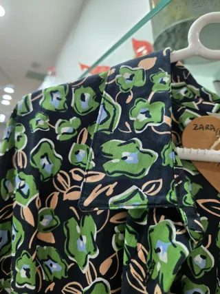 Vestido Zara estampado floral