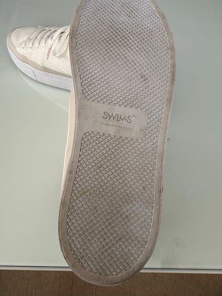 Mocasines SWIMS Beige/Blanco Talla 44