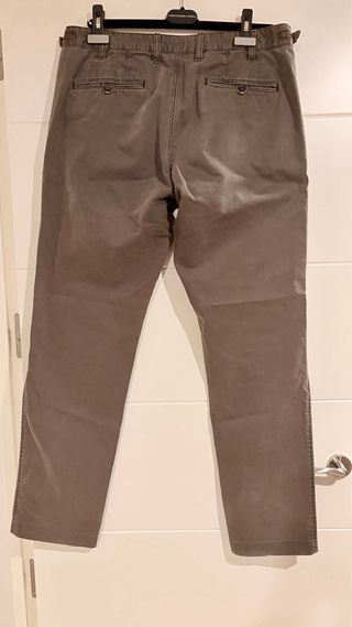 Pantalón Chino Hombre Massimo Dutti Marrón