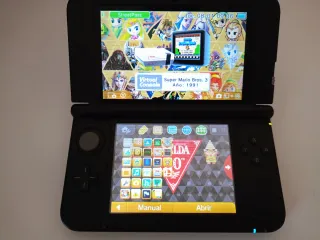 Nintendo 3DS XL Plata/Negro