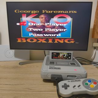 George Foreman's KO Boxing SNES PAL