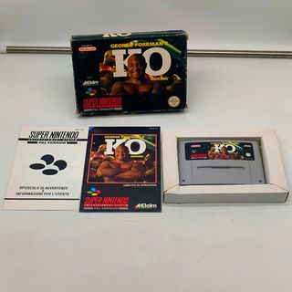 George Foreman's KO Boxing SNES PAL