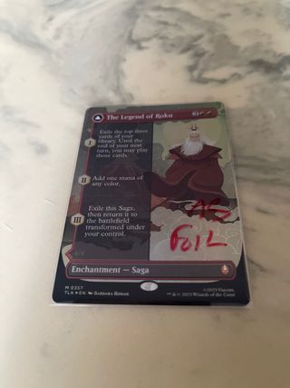 Carta Magic The Legend of Roku Foil
