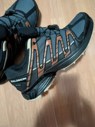 Botas Salomon Gore-Tex Negras Marrones