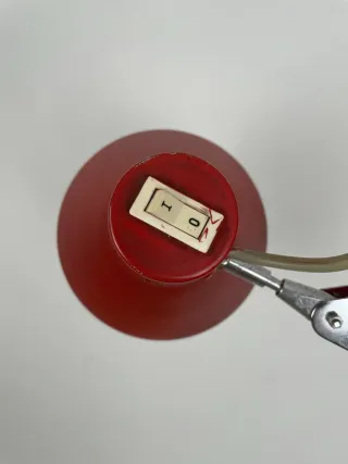 Lampada Snodabile Seminara Rossa Industriale Morse