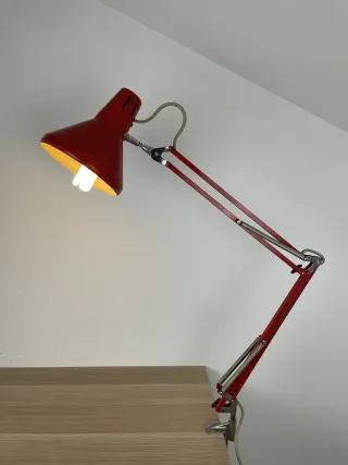 Lampada Snodabile Seminara Rossa Industriale Morse