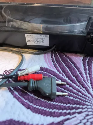 Giradischi Sony PS-LX231 Nero