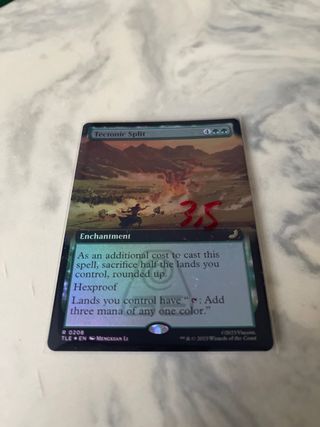 Carta Magic Tectonic Split Borderless Foil