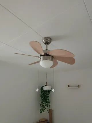 Lámpara Ventilador de Techo 86cm diámetro