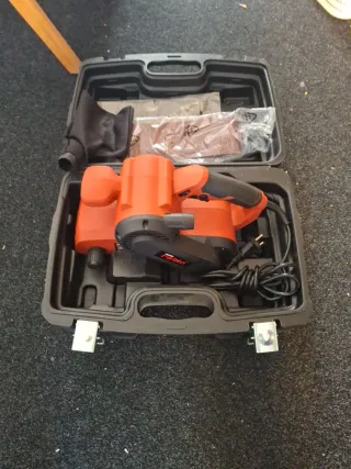 Lijadora de banda con maletín