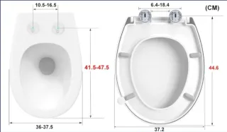 Asiento Inodoro YEAUPE PRO Universal Blanco