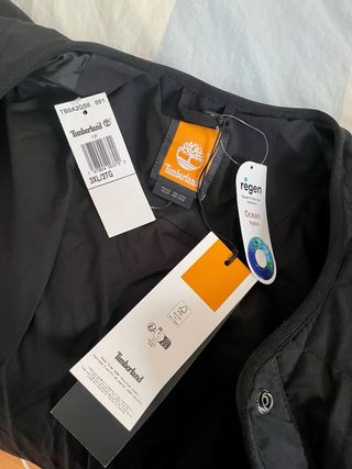 Chaqueta Timberland acolchada negra precio 170€