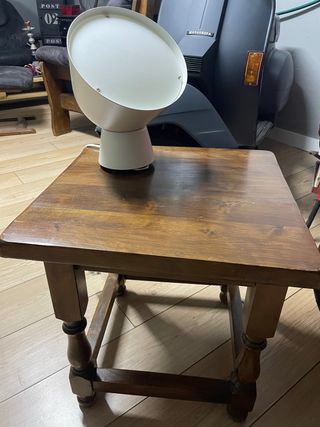 Mesa auxiliar madera maciza