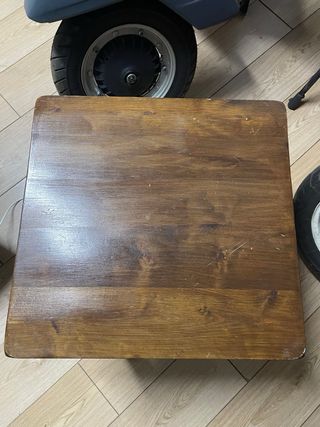 Mesa auxiliar madera maciza