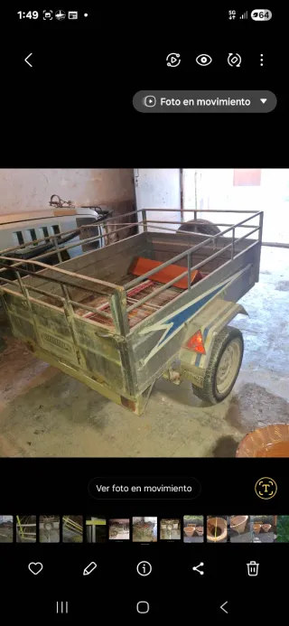 Remolque Carvill NO es volquete