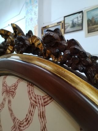 CABECERO DE MADERA TAPIZADO