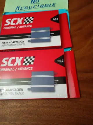 SCX Pista Adaptación pista gris a negra antigua