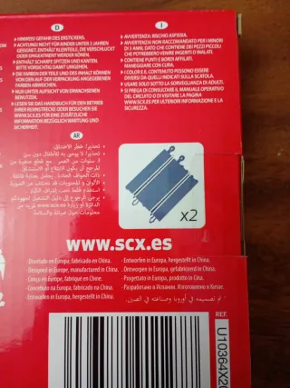 SCX Pista Adaptación pista gris a negra antigua