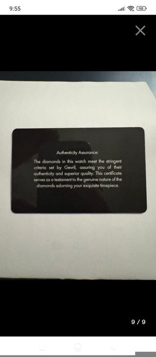 Gevril Milan 12110B Reloj de Pulsera