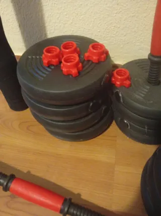 Conjunto de pesas ajustables