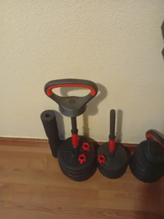 Conjunto de pesas ajustables