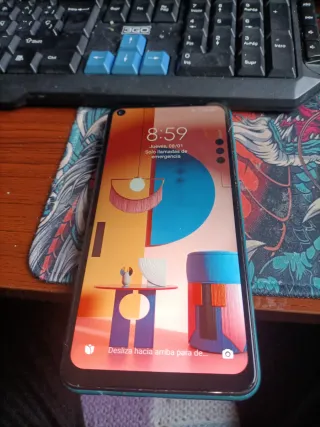 Xiaomi Redmi Note 9 Negro/Verde azulado