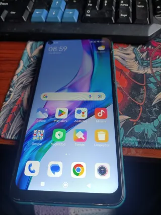 Xiaomi Redmi Note 9 Negro/Verde azulado