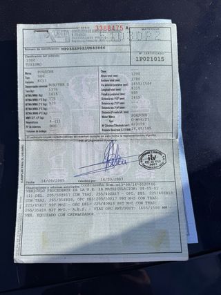 Porsche 986 Boxster Despiece