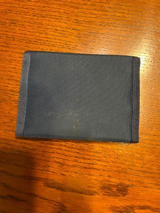 Portafoglio Seven Vintage Originale Blu