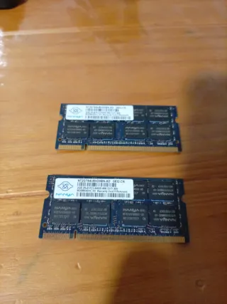 2x Memoria RAM Nanya 2GB DDR2