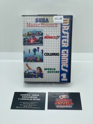 Master Games 1 Sega Master System II