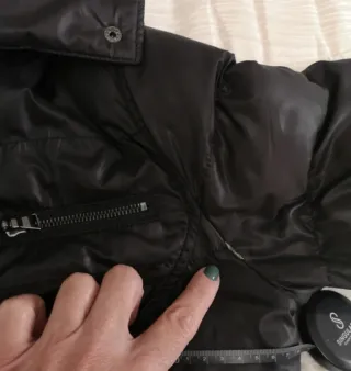 Giubbotto donna nero imbottito