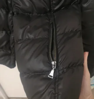 Giubbotto donna nero imbottito