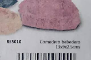 Comedero Bebedero Ica Piedra