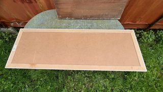 Marco para espejo o cuadro madera blanco con defec