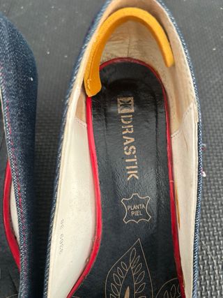 Zapatos Drastik Mujer Azul