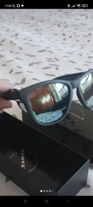 Gafas Hawkers Nuevas Negro Verde