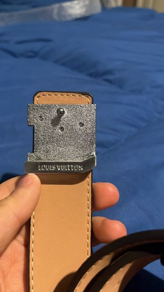 Cintura Marrone Fibbia Argento